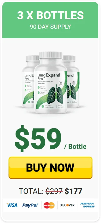 LungExpand Pro 3 bottle price